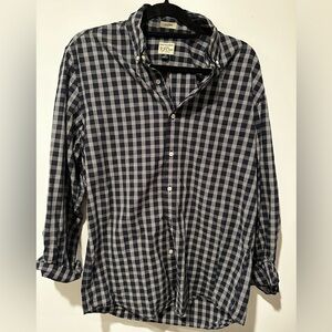 Men's stretch J. Crew long sleeve button down shirt - size medium (classic fit)